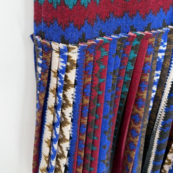 London TImes Drop Waist Dress 14 Indie Folk Dark Academia 90s Pleated Heritage - Picture 7 of 9